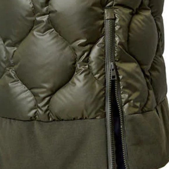 MONDETTA Women Quilted Down Parka 650 Fill Power--Green - Picture 6 of 10